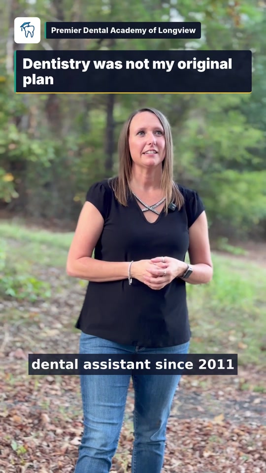 Dentistry was not my original plan