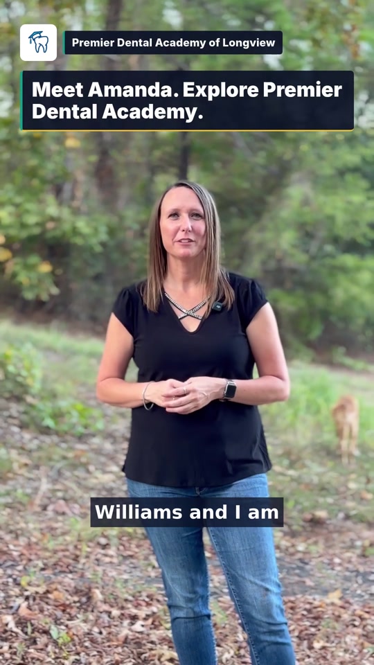 Meet Amanda. Explore Premier Dental Academy.
